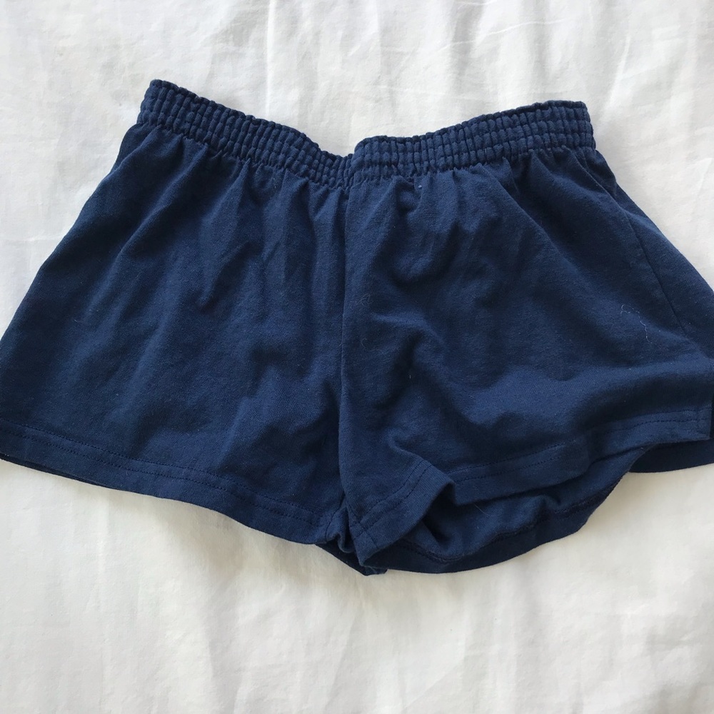 Blue activewear shorts